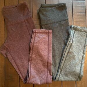 Two pairs of leggings